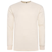 One Brand Crew Neck Waffle Knit T-Shirt