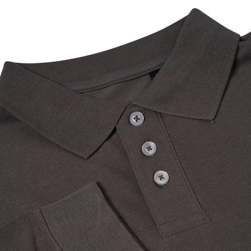 Everett Wales Long Sleeve Polo Shirt