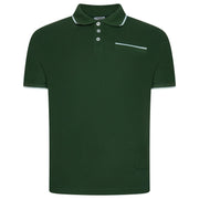 Evryone Contrast Tipped Polo Shirt