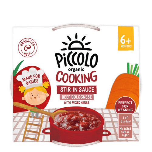 Piccolo Organic Bolognese Sauce 120g Baby Cooking Sauce