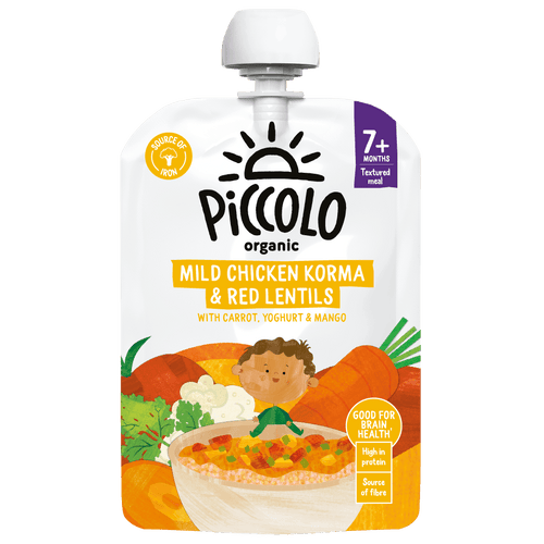 Piccolo Organic Mild Chicken Korma Baby Food 130g 7m+