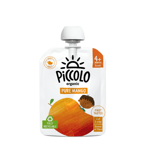 Piccolo Organic Pure Mango Baby Food Pouch 70g 4m+