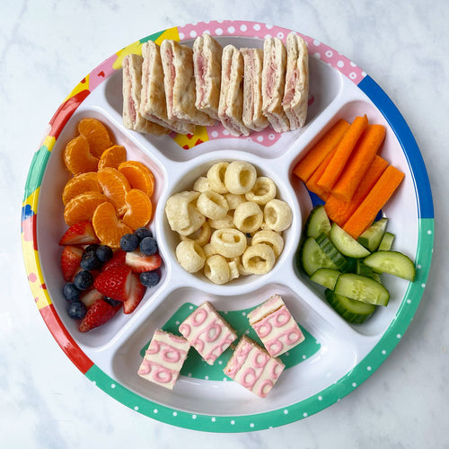 Pick Plates Biggie Divided Plate – 5 Compartment Kids Plate 29.5cm