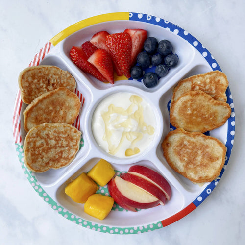 Pick Plates Midi Divided Plate – 5 Compartment Kids Plate 23cm