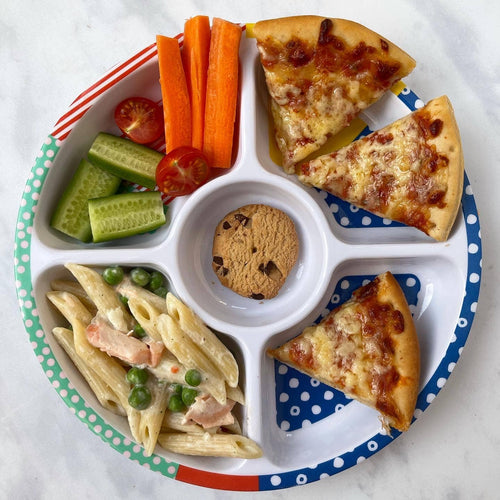 Pick Plates Midi Divided Plate – 5 Compartment Kids Plate 23cm