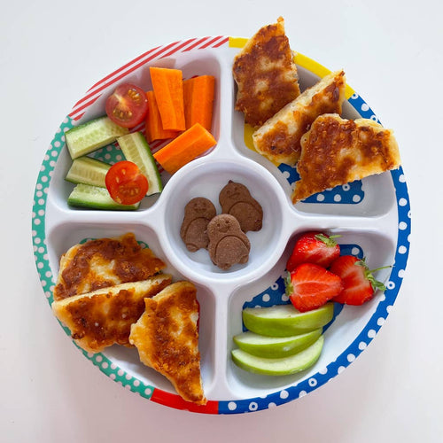 Pick Plates Midi Divided Plate – 5 Compartment Kids Plate 23cm