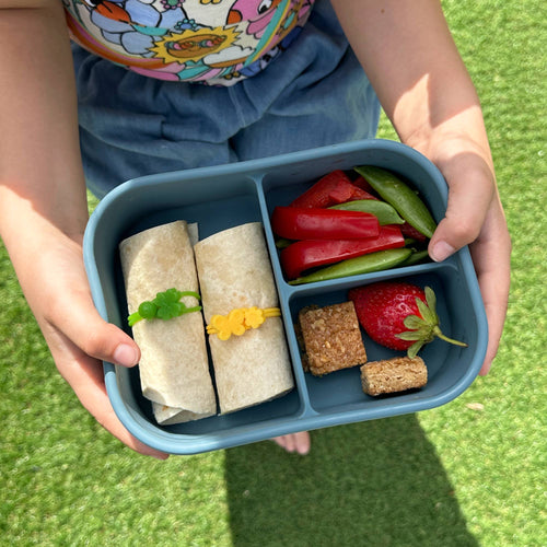 Pick Plates Pick Box Classic Silicone Lunch Box – 3 Compartment 750ml