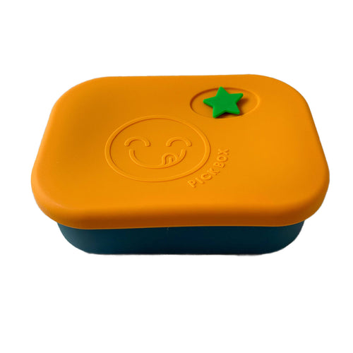 Pick Plates Pick Box Classic Silicone Lunch Box – 3 Compartment 750ml