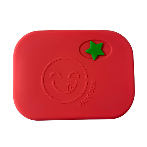 Pick Plates Pick Box Classic Silicone Lunch Box – 3 Compartment 750ml