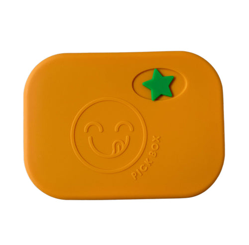 Pick Plates Pick Box Classic Silicone Lunch Box – 3 Compartment 750ml