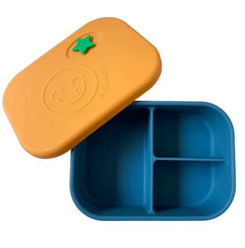 Pick Plates Pick Box Classic Silicone Lunch Box – 3 Compartment 750ml