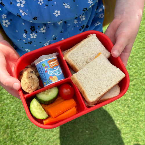 Pick Plates Pick Box Classic Silicone Lunch Box – 3 Compartment 750ml