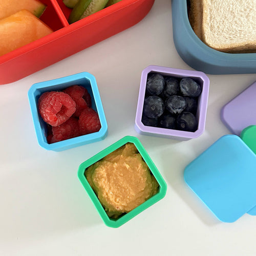 Pick Plates Pick & Dip Pots – Leakproof Silicone Dip Containers 3 Pack