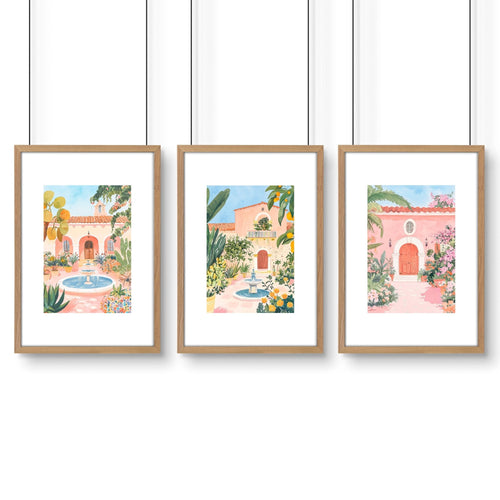 Pictures For Walls | Set of 3 Beach Decor Wall art Prints
