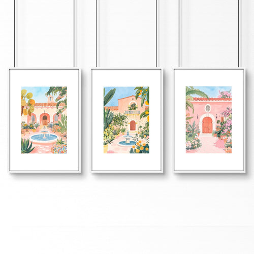 Pictures For Walls | Set of 3 Beach Decor Wall art Prints