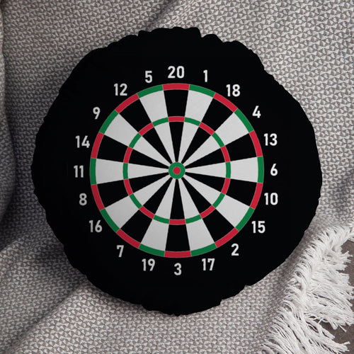 Dart Board - 14" Round Throw Cushion
