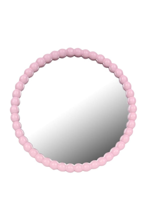 Pink Ball Wall Mirror Playful Framing, Serious Impact