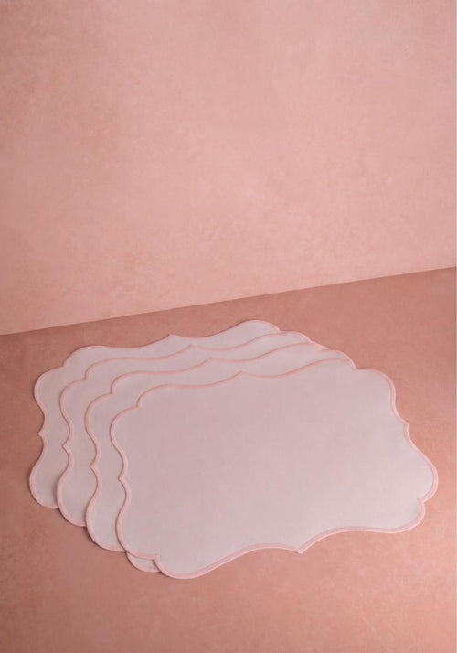 Rosa Pink Placemats - Set of 4