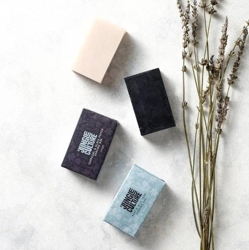 Plastic Free Solid Shaving Soap Bars For Cleansing & Smooth Shaving - 100g