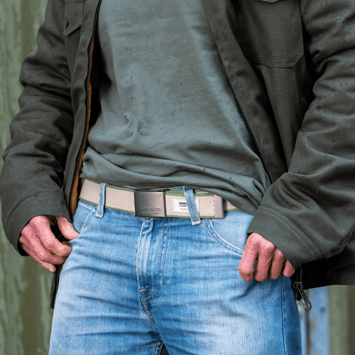 Green Canvas Utility Belt