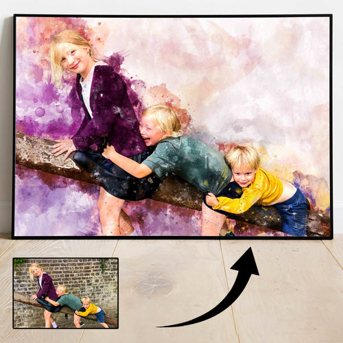 Personalised Watercolour Portrait