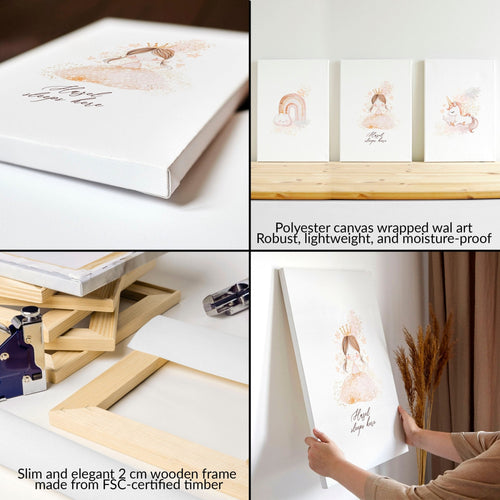 Prints Childrens Bedrooms | Set of 3 wall art prints