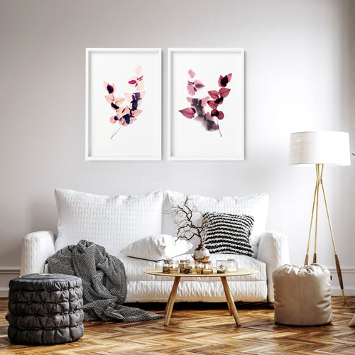 Big pictures for living room | set of 2 wall art