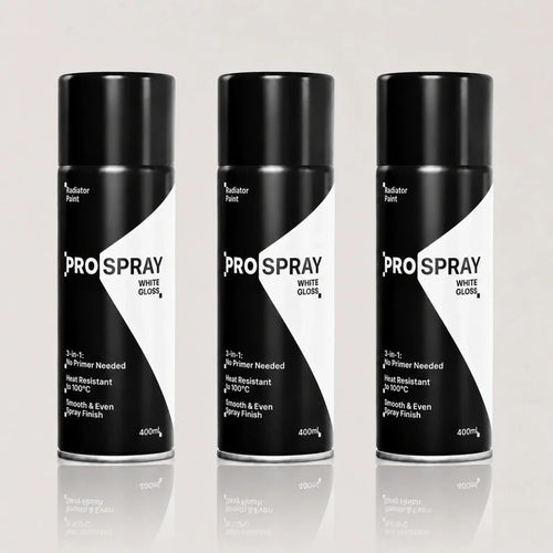Pro-Spray Radiator Paint | 3-in-1 Heat Resistant Spray
