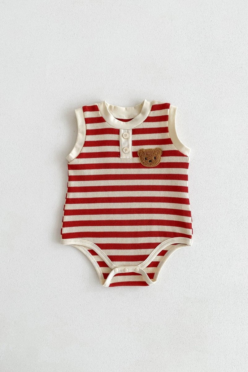 The Bear Beach Stripe Bodysuit