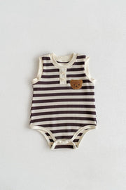 The Bear Beach Stripe Bodysuit