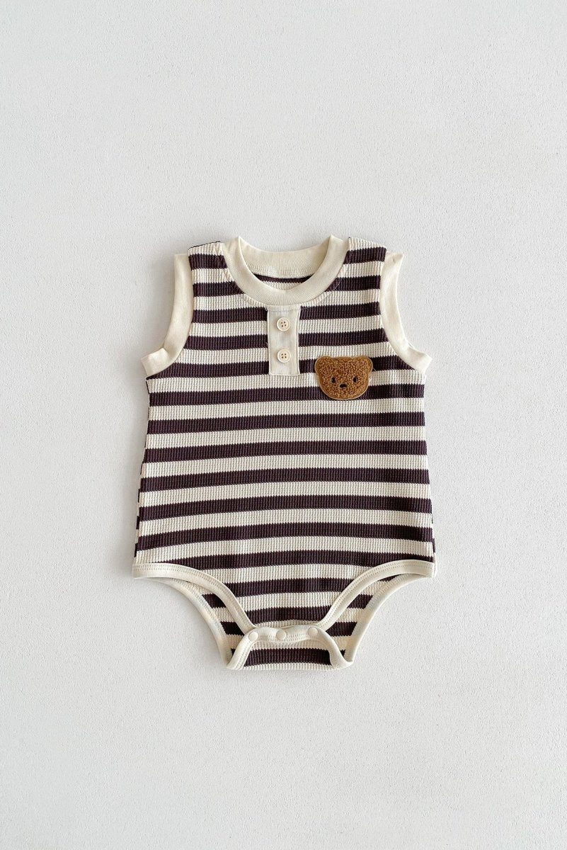 The Bear Beach Stripe Bodysuit