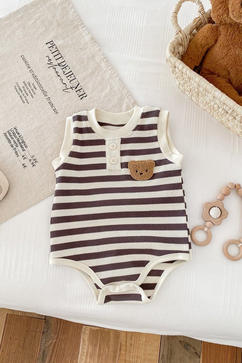 The Bear Beach Stripe Bodysuit