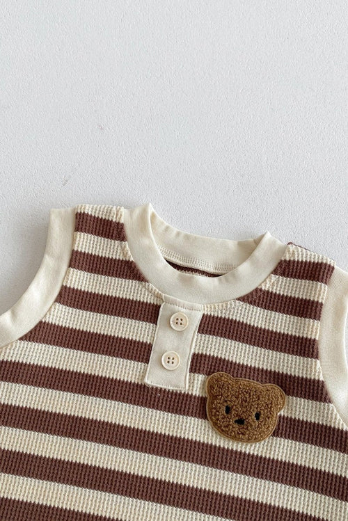 The Bear Beach Stripe Bodysuit