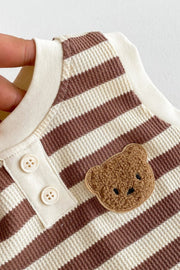 The Bear Beach Stripe Bodysuit
