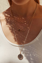 Louche Punk Style 3 Strand Necklace