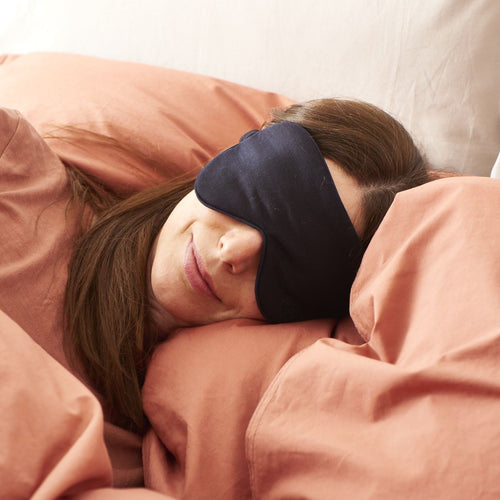 Pure Merino Sleepy Eye Mask Midnight