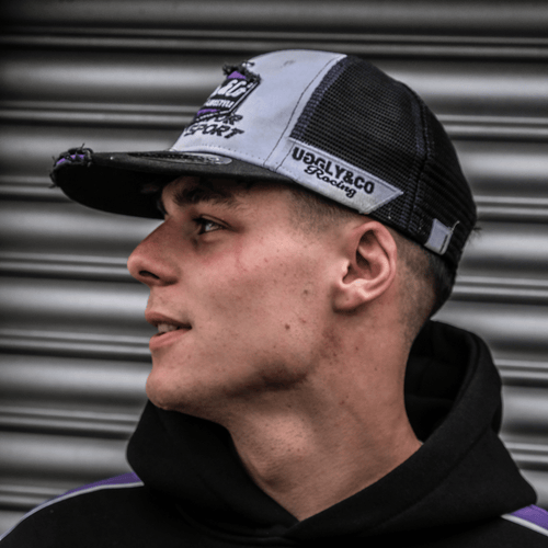 Purple Diamond Trucker Hat x JDM Racing