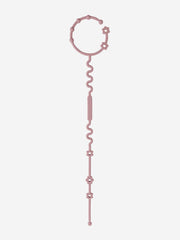 Bloom Bambini Adjustable Teether and Pacifier Clip in Purple