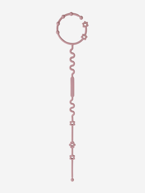 Bloom Bambini Adjustable Teether and Pacifier Clip in Purple