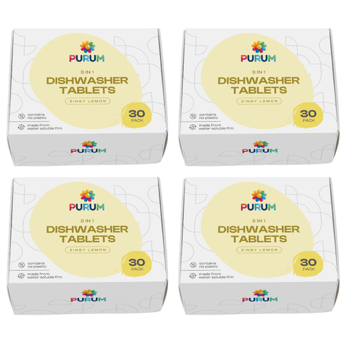 Purum 3 in 1 Dishwasher Tablets