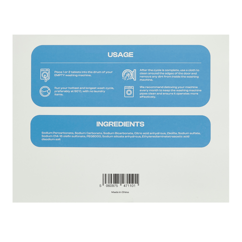 Purum Washing Machine Cleaner Tablets – 24 Pack