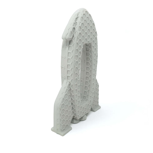 OrBITEr® Rocket - Natural Rubber Space Teether Baby Toy