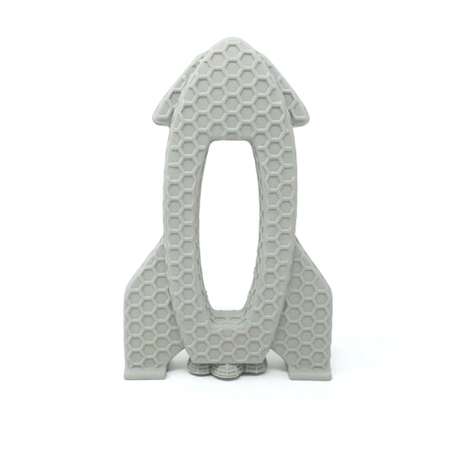 OrBITEr® Rocket - Natural Rubber Space Teether Baby Toy