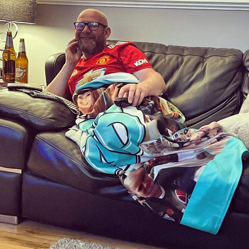Love You as much as You Love Leeds - Luxury Fleece Blanket 150cm X 150cm