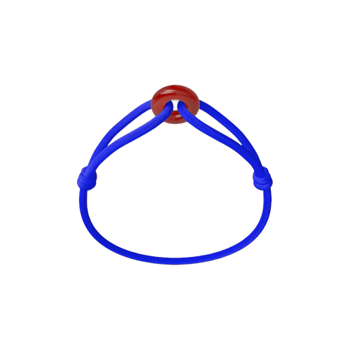 Red Soho Cord Bracelet