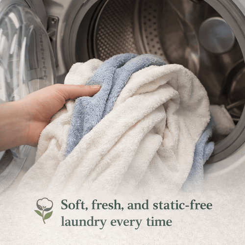 Eco Fabric Softener Sheets | 32 Washes | Fresh Linen Scent