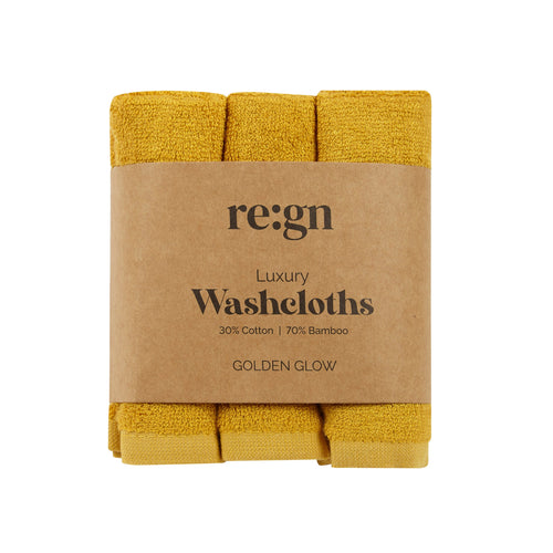 Luxury Bamboo Face Cloths - 3 Pack