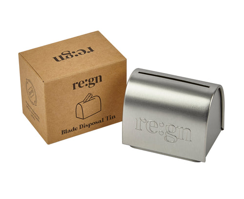 Safety Razor Blade Disposal Tin