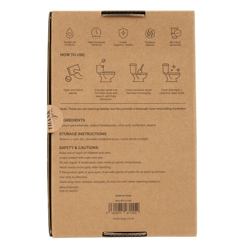Toilet Bowl Cleaning Tablets | 10 Tablets