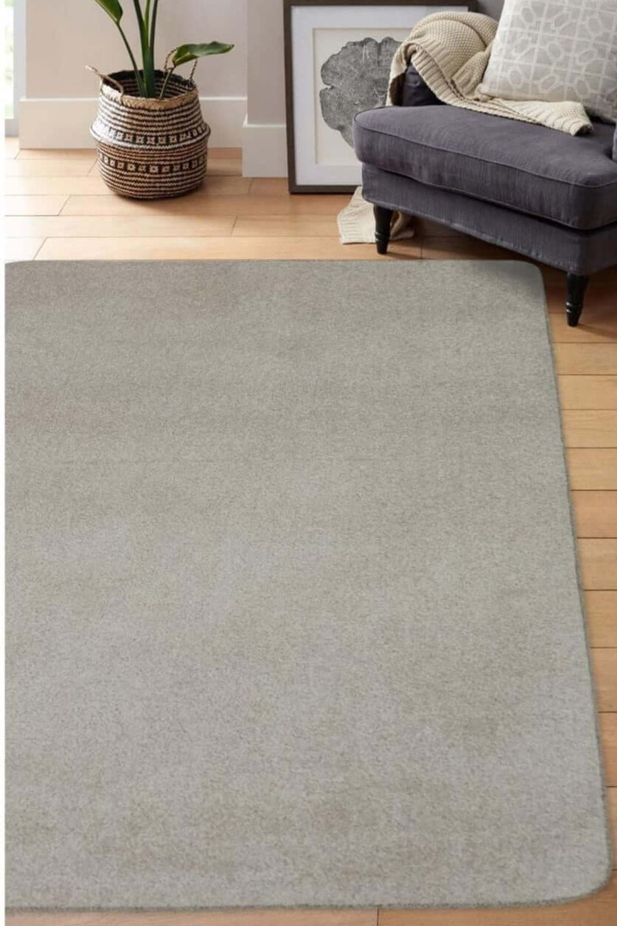 Relay Beige Recycled Low Pile Rug